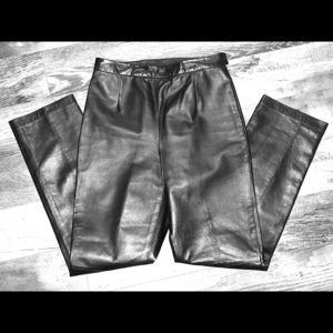 💯% Leather Pants, lined